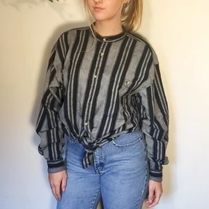 VINTAGE Brittania button down top
